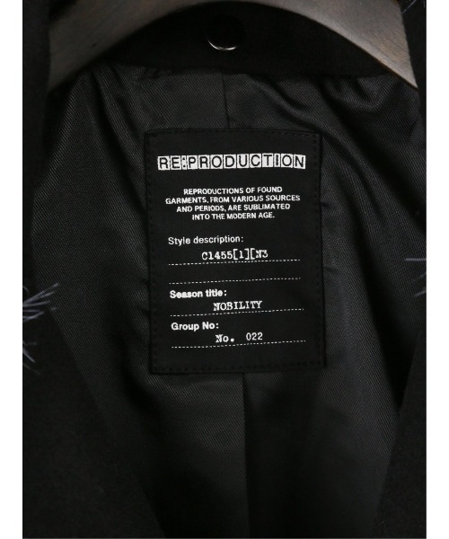 semantic design（セマンティックデザイン）の「セマンティックデザイン/semantic design NOBILITY フードファー脱着メルトンコート（その他アウター・メンズ・ブラック・MEDIUM/LARGE/S/X-LARGE）」の12枚目の写真