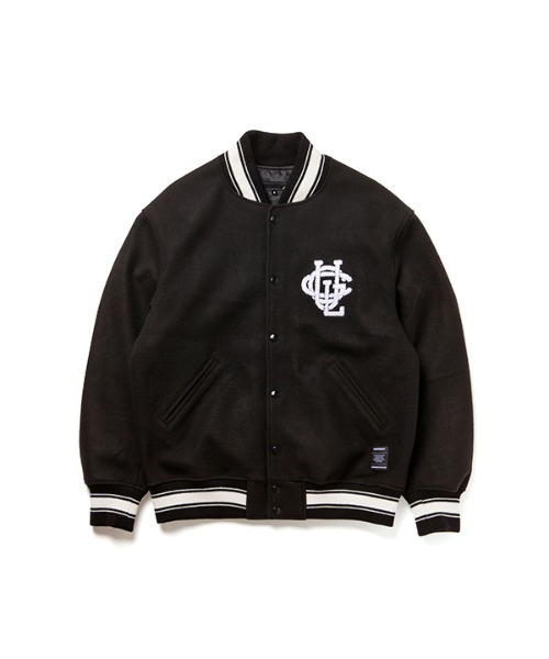 430(フォーサーティ)の「【430】WOOL STUDIUM JACKET(スタジャン・メンズ・ブラック・2/3/1)」の9枚目の写真