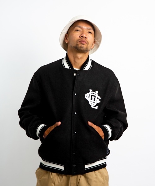 430(フォーサーティ)の「【430】WOOL STUDIUM JACKET(スタジャン・メンズ・ブラック・2/3/1)」の13枚目の写真