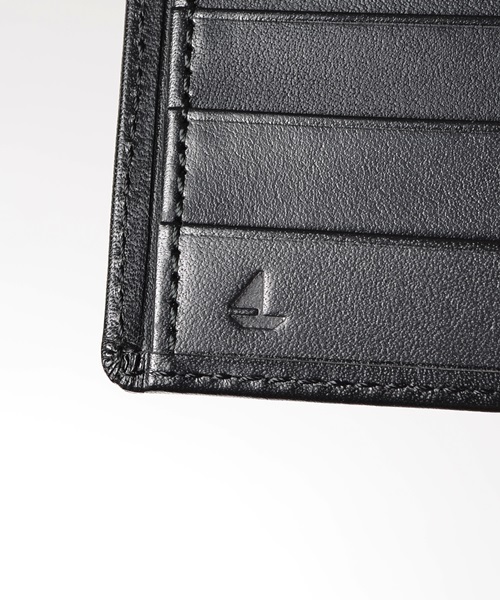 SHIPS JET BLUE（シップスジェットブルー）の「JAM HOME MADE from SHIPS JET BLUE×MADSAKI: エクスクルーシブ メッセージ ミディアムウォレット■（財布・メンズ・ブラック・ONESIZE）」の4枚目の写真