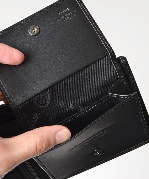 SHIPS JET BLUE（シップスジェットブルー）の「JAM HOME MADE from SHIPS JET BLUE×MADSAKI: エクスクルーシブ メッセージ ミディアムウォレット■（財布・メンズ・ブラック・ONESIZE）」の5枚目の写真