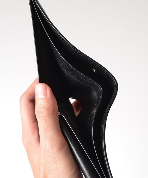 SHIPS JET BLUE（シップスジェットブルー）の「JAM HOME MADE from SHIPS JET BLUE×MADSAKI: エクスクルーシブ メッセージ ミディアムウォレット■（財布・メンズ・ブラック・ONESIZE）」の8枚目の写真