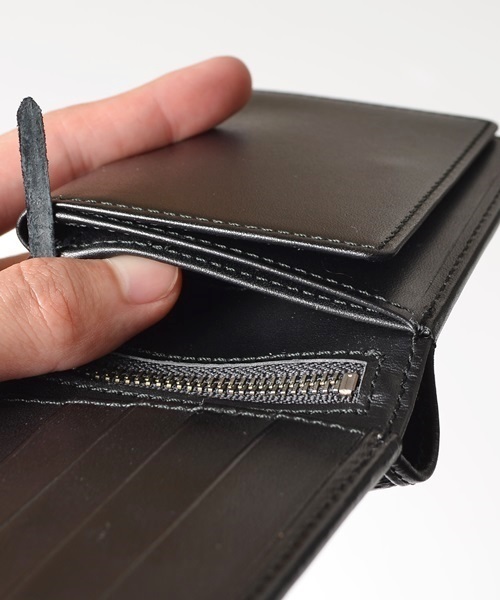 SHIPS JET BLUE（シップスジェットブルー）の「JAM HOME MADE from SHIPS JET BLUE×MADSAKI: エクスクルーシブ メッセージ ミディアムウォレット■（財布・メンズ・ブラック・ONESIZE）」の10枚目の写真