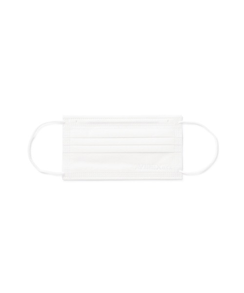 AVIREX（アヴィレックス）の「【直営店限定】PLEATED FACE MASK 10 pieces set / プリーツ 不織布 マスク / AVIREX / アヴィレックス（マスク・メンズ・ブラック/ホワイト・F）」の8枚目の写真