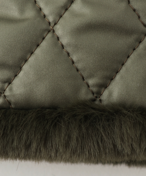 JOURNAL STANDARD（ジャーナルスタンダード）の「【ALPO/アルポ】キルティンググローブ（手袋・レディース・カーキ/ブラック・FREE）」の12枚目の写真