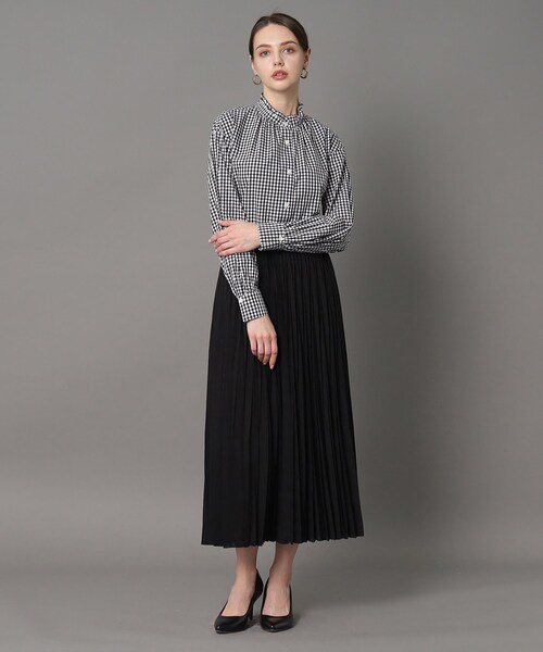 【美品】DRESSTERIOR ドレステリア フロントフリルブラウス　36 美品】DRESSTERIOR ドレステリア フロントフリルブラウス 36