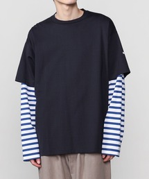 ORCIVAL | ORCIVAL | レイヤードクルーネックプルオーバー MEN(Tシャツ/カットソー)
