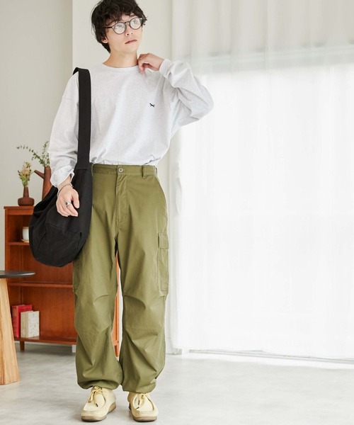 PENNEYS(ぺニーズ)の「∴WEGO/【WEB限定】Penneys別注ロンT(Tシャツ/カットソー・メンズ・ブラック/グレー系その他/ホワイト・LARGE/MEDIUM)」の6枚目の写真