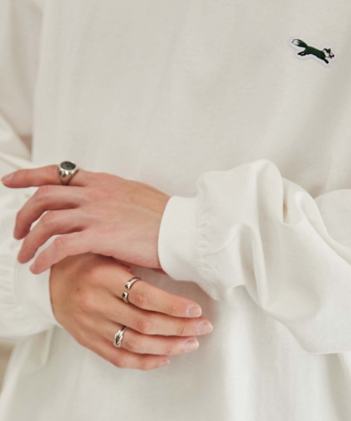 PENNEYS(ぺニーズ)の「∴WEGO/【WEB限定】Penneys別注ロンT(Tシャツ/カットソー・メンズ・ブラック/グレー系その他/ホワイト・LARGE/MEDIUM)」の8枚目の写真