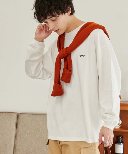 PENNEYS(ぺニーズ)の「∴WEGO/【WEB限定】Penneys別注ロンT(Tシャツ/カットソー・メンズ・ブラック/グレー系その他/ホワイト・LARGE/MEDIUM)」の11枚目の写真
