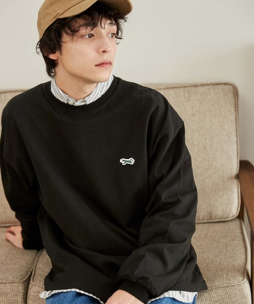 PENNEYS(ぺニーズ)の「∴WEGO/【WEB限定】Penneys別注ロンT(Tシャツ/カットソー・メンズ・ブラック/グレー系その他/ホワイト・LARGE/MEDIUM)」の13枚目の写真