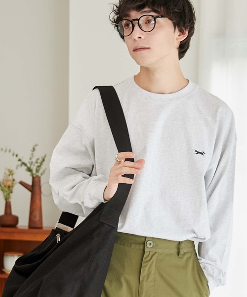 PENNEYS(ぺニーズ)の「∴WEGO/【WEB限定】Penneys別注ロンT(Tシャツ/カットソー・メンズ・ブラック/グレー系その他/ホワイト・LARGE/MEDIUM)」の16枚目の写真