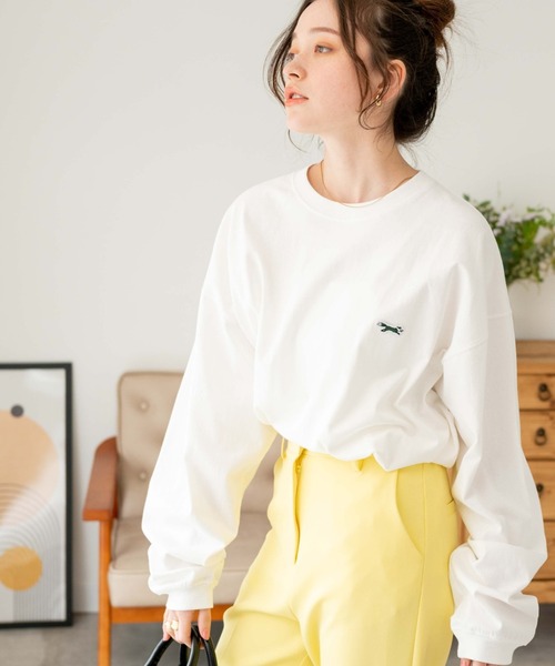 PENNEYS(ぺニーズ)の「∴WEGO/【WEB限定】Penneys別注ロンT(Tシャツ/カットソー・メンズ・ブラック/グレー系その他/ホワイト・LARGE/MEDIUM)」の19枚目の写真