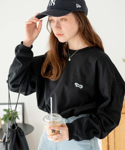 PENNEYS(ぺニーズ)の「∴WEGO/【WEB限定】Penneys別注ロンT(Tシャツ/カットソー・メンズ・ブラック/グレー系その他/ホワイト・LARGE/MEDIUM)」の22枚目の写真