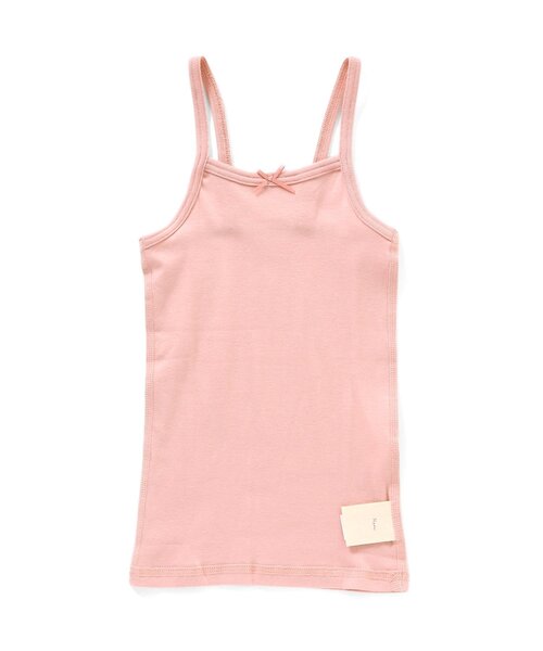 apres les cours(アプレレクール)の「深あきインナーキャミソール(キャミソール・キッズ・クリーム/ブラック/ピンク/ラベンダー/ベージュ・120/80/110/100/130/90)」の1枚目の写真