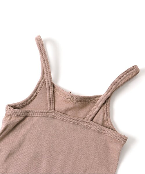 apres les cours(アプレレクール)の「深あきインナーキャミソール(キャミソール・キッズ・クリーム/ブラック/ピンク/ラベンダー/ベージュ・120/80/110/100/130/90)」の15枚目の写真