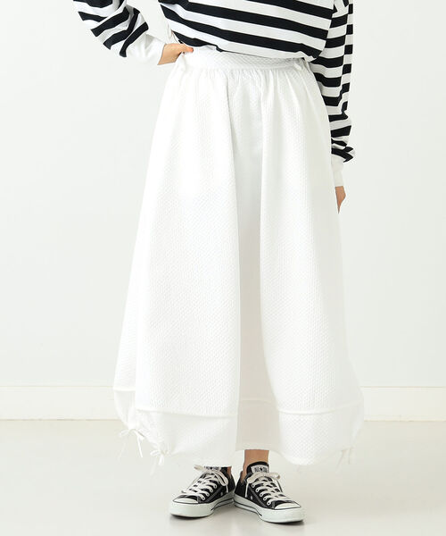 CAROLINA GLASER（カロリナ グレイサー）の「Aya × CAROLINA GLASER / リボンバルーン スカート（スカート・レディース・ブラック/ホワイト・SMALL/MEDIUM）」の21枚目の写真