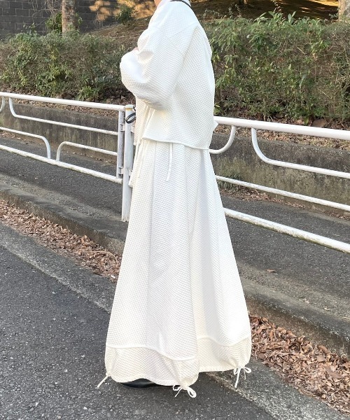 CAROLINA GLASER（カロリナ グレイサー）の「Aya × CAROLINA GLASER / リボンバルーン スカート（スカート・レディース・ブラック/ホワイト・SMALL/MEDIUM）」の7枚目の写真