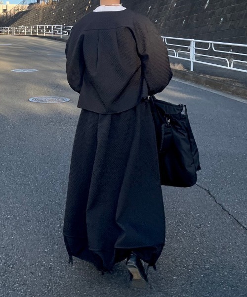 CAROLINA GLASER（カロリナ グレイサー）の「Aya × CAROLINA GLASER / リボンバルーン スカート（スカート・レディース・ブラック/ホワイト・SMALL/MEDIUM）」の19枚目の写真