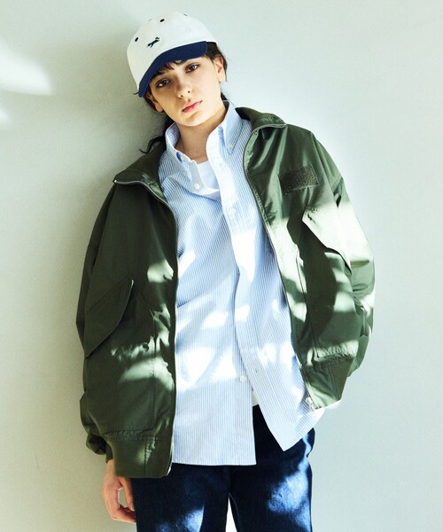 HINSON（ヒンソン）の「HINSON/ヒンソン 別注 STAND FLIGHT BLOUSON