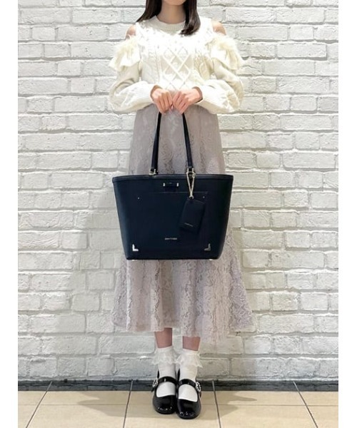 シンプルリボンA4トートバッグ（トートバッグ）｜SAMANTHAVEGA