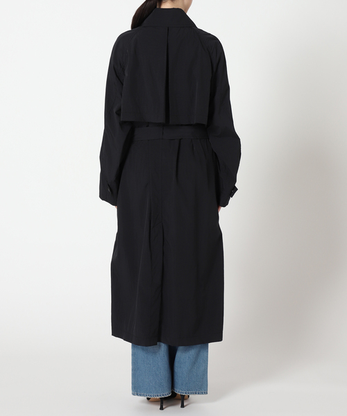 FRAMeWORK(フレームワーク)の「撥水ナイロントレンチコート(トレンチコート・レディース・ブラック/ベージュ・36/38)」の13枚目の写真