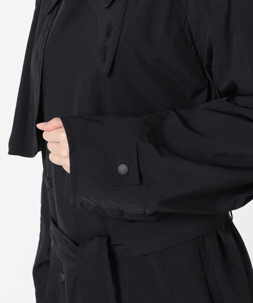 FRAMeWORK(フレームワーク)の「撥水ナイロントレンチコート(トレンチコート・レディース・ブラック/ベージュ・36/38)」の17枚目の写真