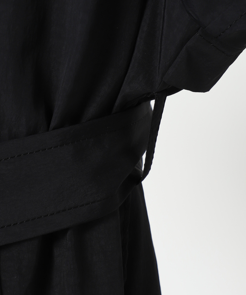 FRAMeWORK(フレームワーク)の「撥水ナイロントレンチコート(トレンチコート・レディース・ブラック/ベージュ・36/38)」の21枚目の写真