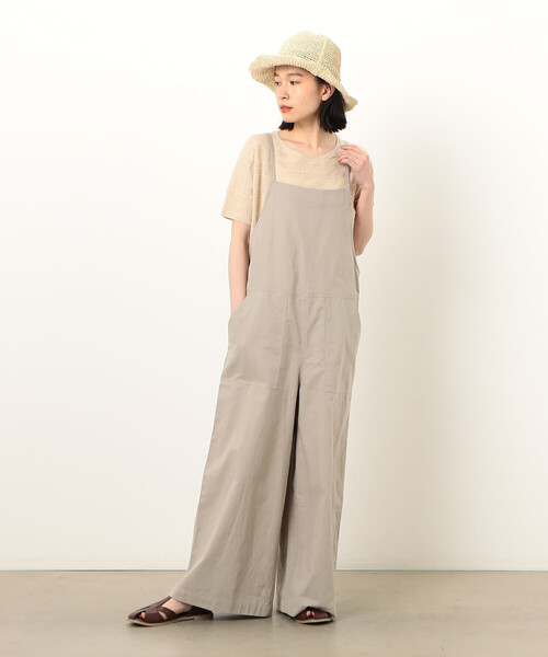 ONIGIRI（オニギリ）の「こま編み　ハット（ハット・レディース・ベージュ/ブラウン・FREE）」の13枚目の写真