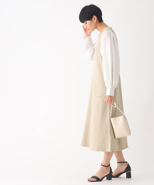 OPAQUE.CLIP（オペークドットクリップ）の「◆ミニショルダーバッグ【軽量】（ショルダーバッグ・レディース・オフホワイト/ブラック/グレー/イエロー/ホワイト系4/グレー系1/ブラック系1/ブルー系6・00）」の11枚目の写真