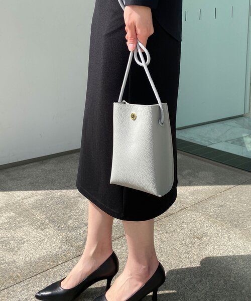 OPAQUE.CLIP（オペークドットクリップ）の「◆ミニショルダーバッグ【軽量】（ショルダーバッグ・レディース・オフホワイト/ブラック/グレー/イエロー/ホワイト系4/グレー系1/ブラック系1/ブルー系6・00）」の16枚目の写真