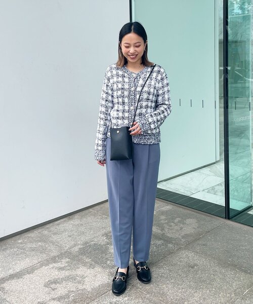 OPAQUE.CLIP（オペークドットクリップ）の「◆ミニショルダーバッグ【軽量】（ショルダーバッグ・レディース・オフホワイト/ブラック/グレー/イエロー/ホワイト系4/グレー系1/ブラック系1/ブルー系6・00）」の20枚目の写真