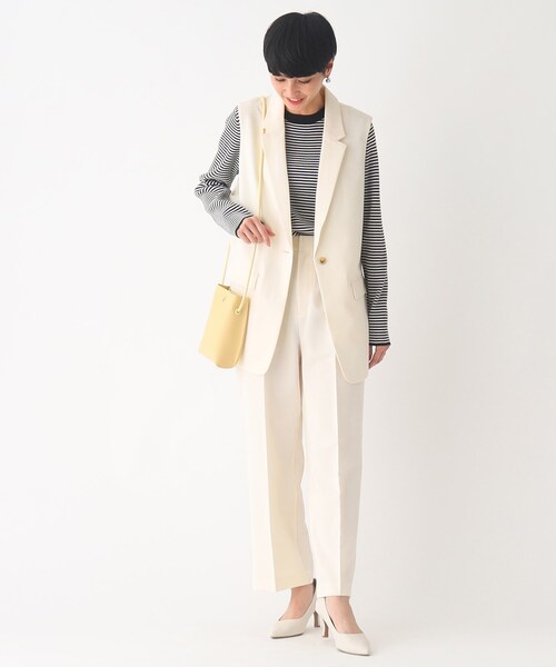 OPAQUE.CLIP（オペークドットクリップ）の「◆ミニショルダーバッグ【軽量】（ショルダーバッグ・レディース・オフホワイト/ブラック/グレー/イエロー/ホワイト系4/グレー系1/ブラック系1/ブルー系6・00）」の21枚目の写真