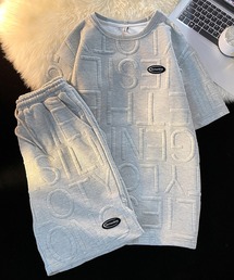 deux amour（ドゥーザムール）の「フクレジャガードロゴ入り上下セット（ルームウェア/パジャマ）」