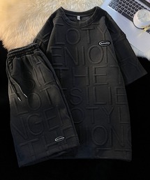 deux amour（ドゥーザムール）の「フクレジャガードロゴ入り上下セット（ルームウェア/パジャマ）」