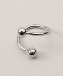 【JUSTINE CLENQUET/ジャスティーヌ クランケ】SELMA MID RING：リング/イヤーカフ