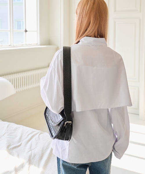 UNE MANSION(ユヌマンション)の「クロコバッグ(BLACK)(ハンドバッグ・レディース・ブラック・ONE SIZE)」の5枚目の写真