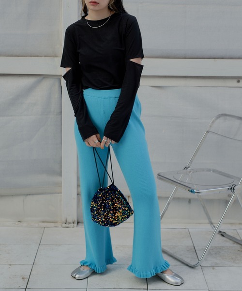 miette（ミエット）の「ｽﾊﾟﾝｺｰﾙﾐﾆﾊﾞｯｸﾞ（ショルダーバッグ・レディース・ブラック/シルバー/グリーン/マルチ・FREE）」の22枚目の写真