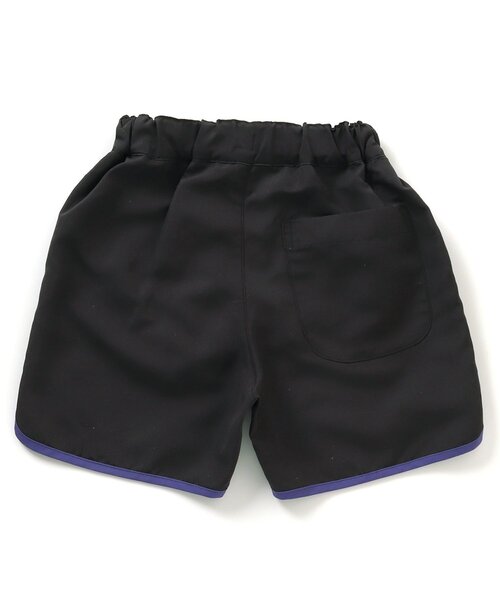 BREEZE（ブリーズ）の「【UVカット水着】パイピングビーチショーツ（水着・キッズ・ブルー/エメラルド/ブラック/オレンジ・80/90/100/110/120/130/140）」の15枚目の写真