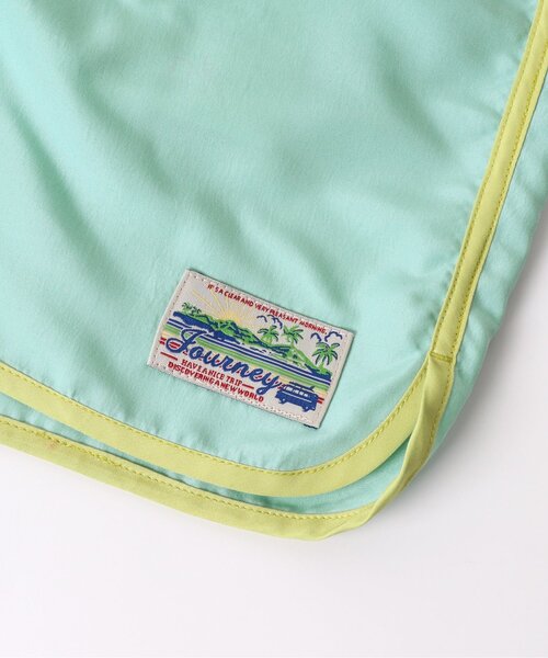 BREEZE（ブリーズ）の「【UVカット水着】パイピングビーチショーツ（水着・キッズ・ブルー/エメラルド/ブラック/オレンジ・80/90/100/110/120/130/140）」の21枚目の写真