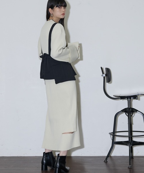 超美品♡ナゴンスタンスジップベスト ¥25300 nagonstans - 美品 今季 ナゴンスタンス タイプライター タンク