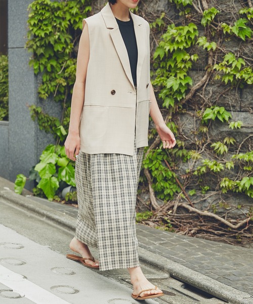 N.(N. Natural Beauty Basic)(エヌエヌナチュラルビューティーベーシック)の「【S Size Line】◆リブニットドッキングワンピース(ワンピース・レディース・ブラック/グレー・SMALL/MEDIUM)」の17枚目の写真