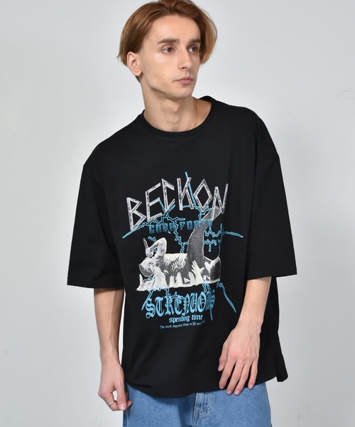 Starting Over（スターティングオーバー）の「天竺ロックプリントTシャツ（Tシャツ/カットソー・メンズ・ホワイト系その他/ホワイト/グレー系その他/ブラック系その他2/ブラック/チャコールグレー/ブラック系その他/ホワイト系その他2/グレー系その他2・M/L/XL/S）」の5枚目の写真