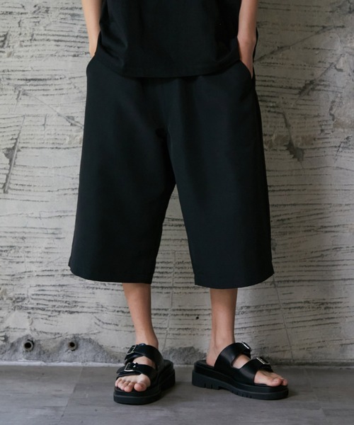 iisy（イージー）の「iisy / ガウチョショーツ（その他パンツ・メンズ・ブラック/ライトグレー/レンガ・S/M/L）」の4枚目の写真