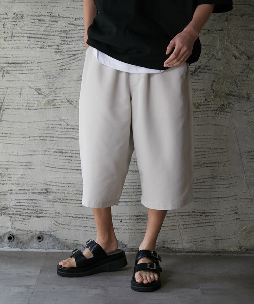 iisy（イージー）の「iisy / ガウチョショーツ（その他パンツ・メンズ・ブラック/ライトグレー/レンガ・S/M/L）」の12枚目の写真