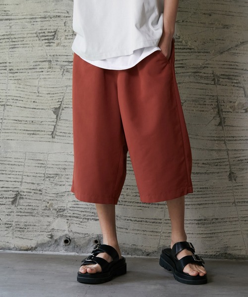 iisy（イージー）の「iisy / ガウチョショーツ（その他パンツ・メンズ・ブラック/ライトグレー/レンガ・S/M/L）」の7枚目の写真