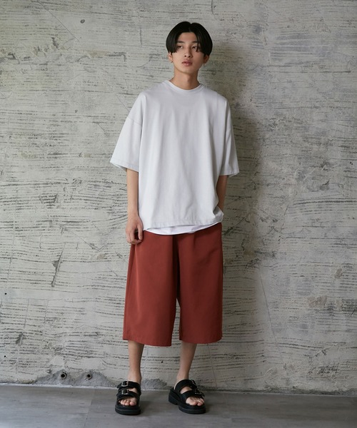 iisy（イージー）の「iisy / ガウチョショーツ（その他パンツ・メンズ・ブラック/ライトグレー/レンガ・S/M/L）」の18枚目の写真