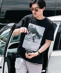 ITEMS URBANRESEARCH | RICKY POWELL Photo Tshirts(Tシャツ/カットソー)