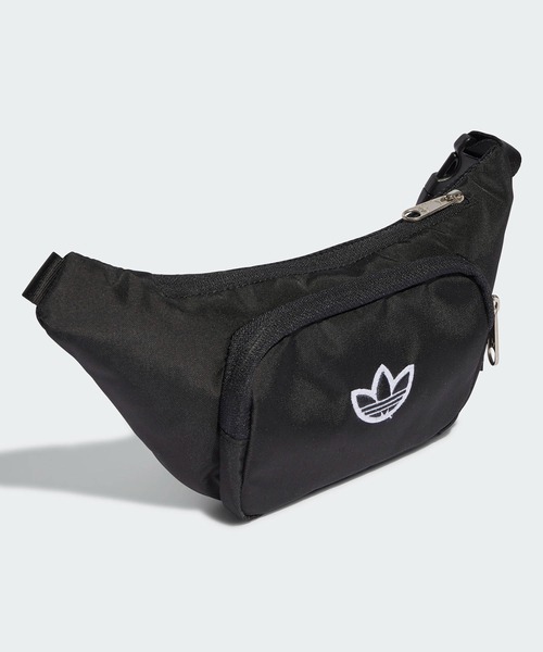 adidas（アディダス）の「プレミアム エッセンシャルズ ウエストバッグ / アディダスオリジナルス adidas Originals（ボディバッグ/ウエストポーチ・メンズ・ブルー/ブラック・FREE）」の5枚目の写真