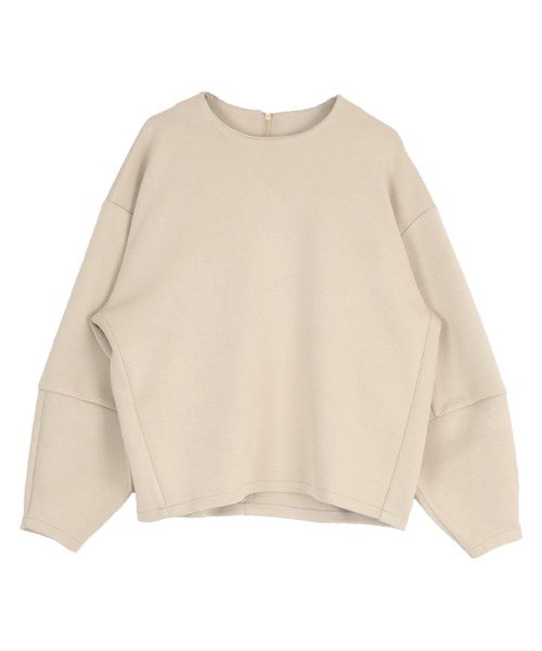 UR'S(ユアーズ)の「ダンボールランタンスリーブトップス(Tシャツ/カットソー・レディース・ライトブルー/ベージュ/ブラック/ホワイト・S/M/L)」の20枚目の写真
